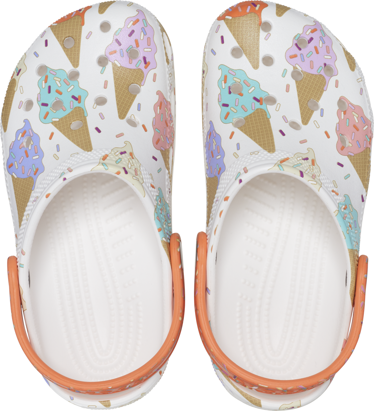 KIDS CLASSIC ICE CREAM GRAPHIC CLOG