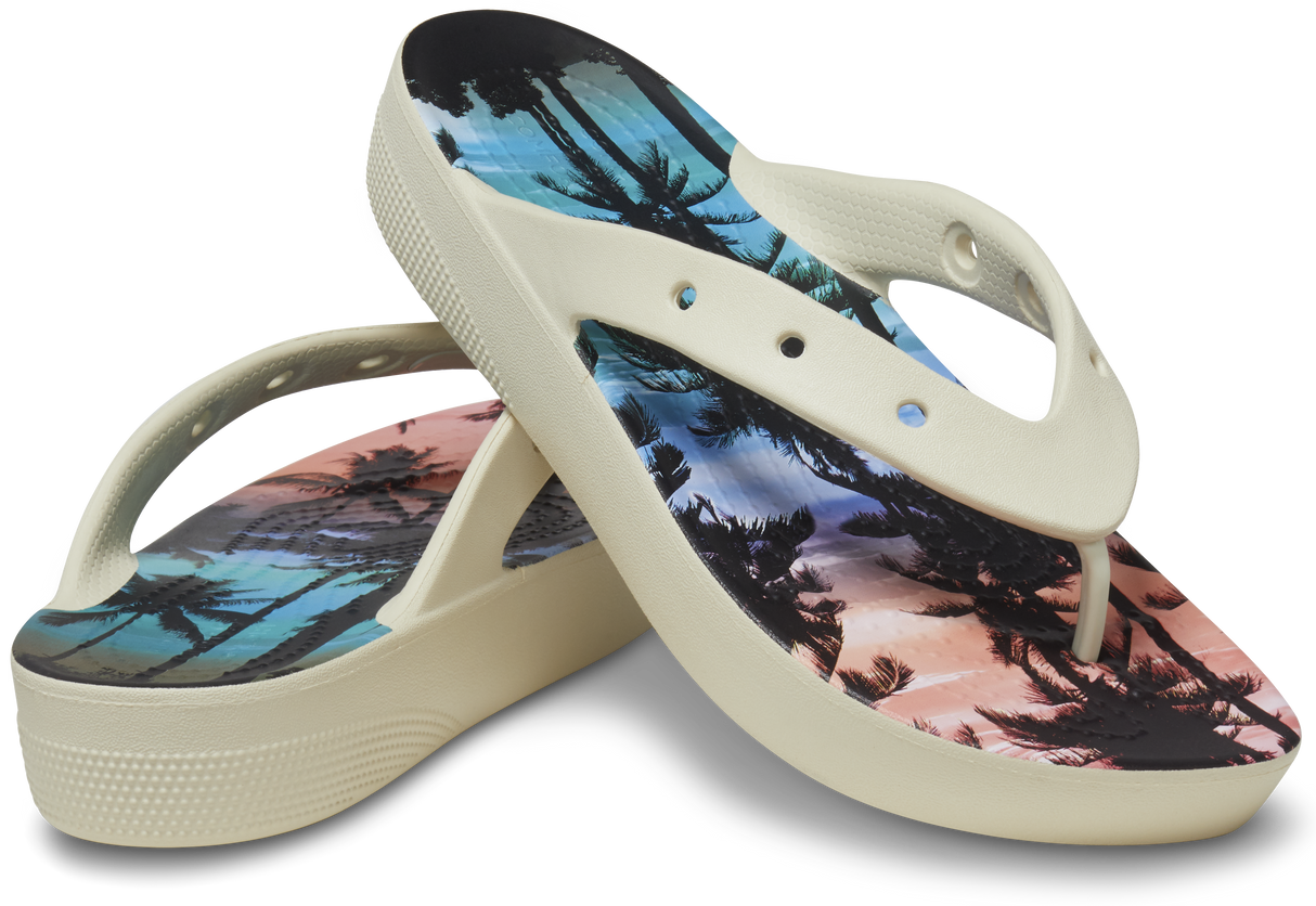 WOMEN CLASSIC PLATFORM RETRO RESORT FLIP