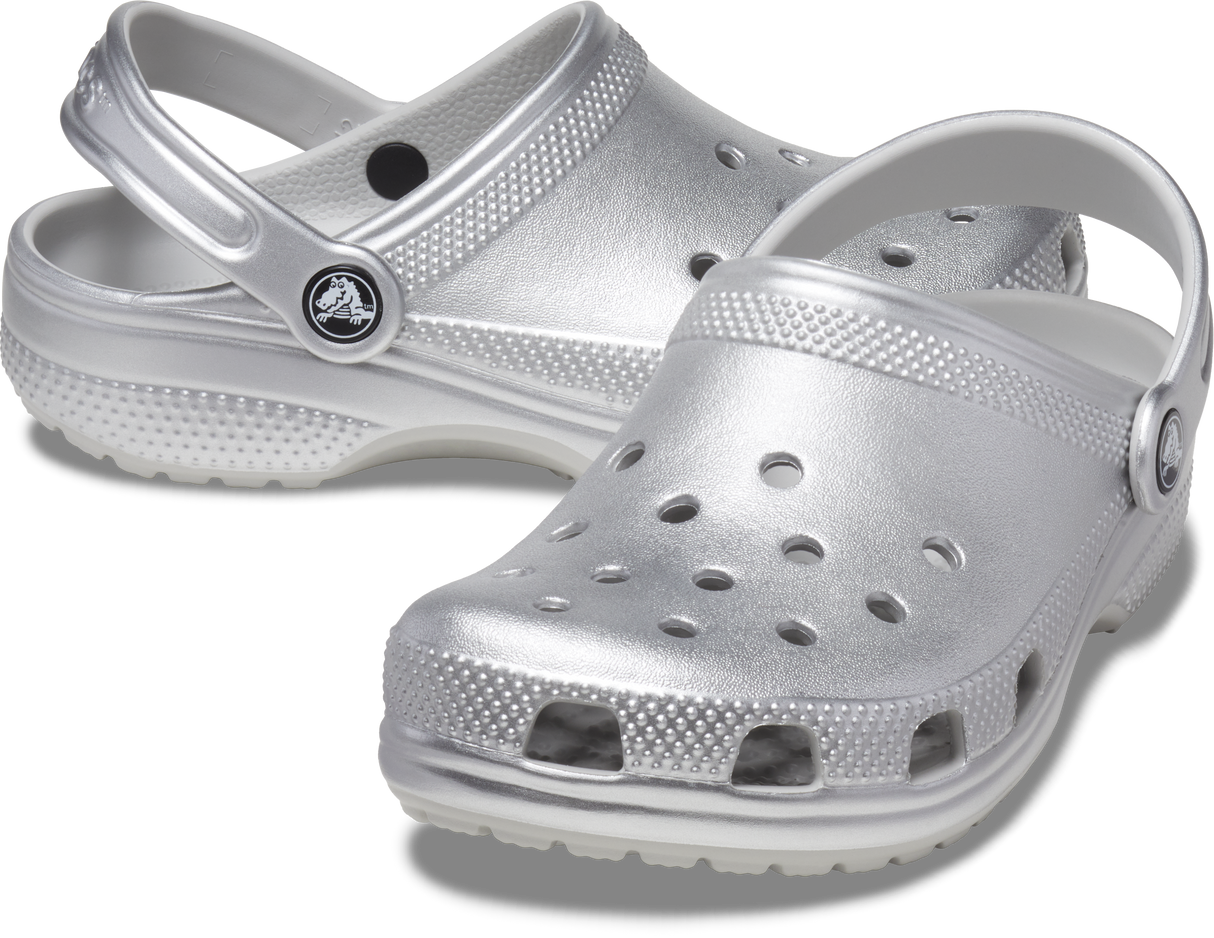 TODDLERS CLASSIC METALLIC CLOG