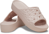 WOMEN CLASSIC PLATFORM GEOMETRIC SLIDE
