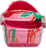 WOMEN Classic Woodcut Floral Clog