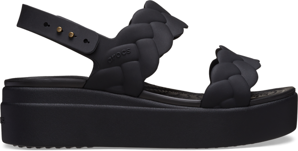 WOMEN CROCS BROOKLYN UPPER LOW WEDGE