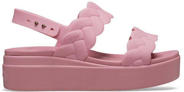 WOMEN CROCS BROOKLYN UPPER LOW WEDGE