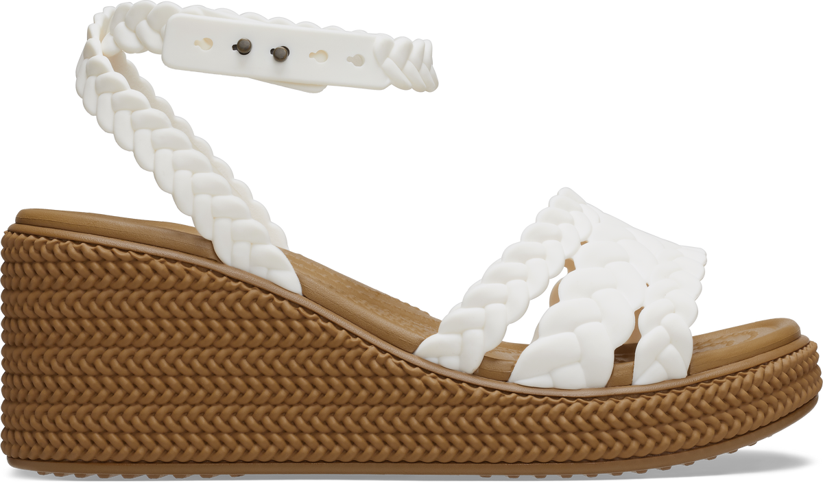 WOMEN BROOKLYN WOVEN ANKLE STRAP WEDGE