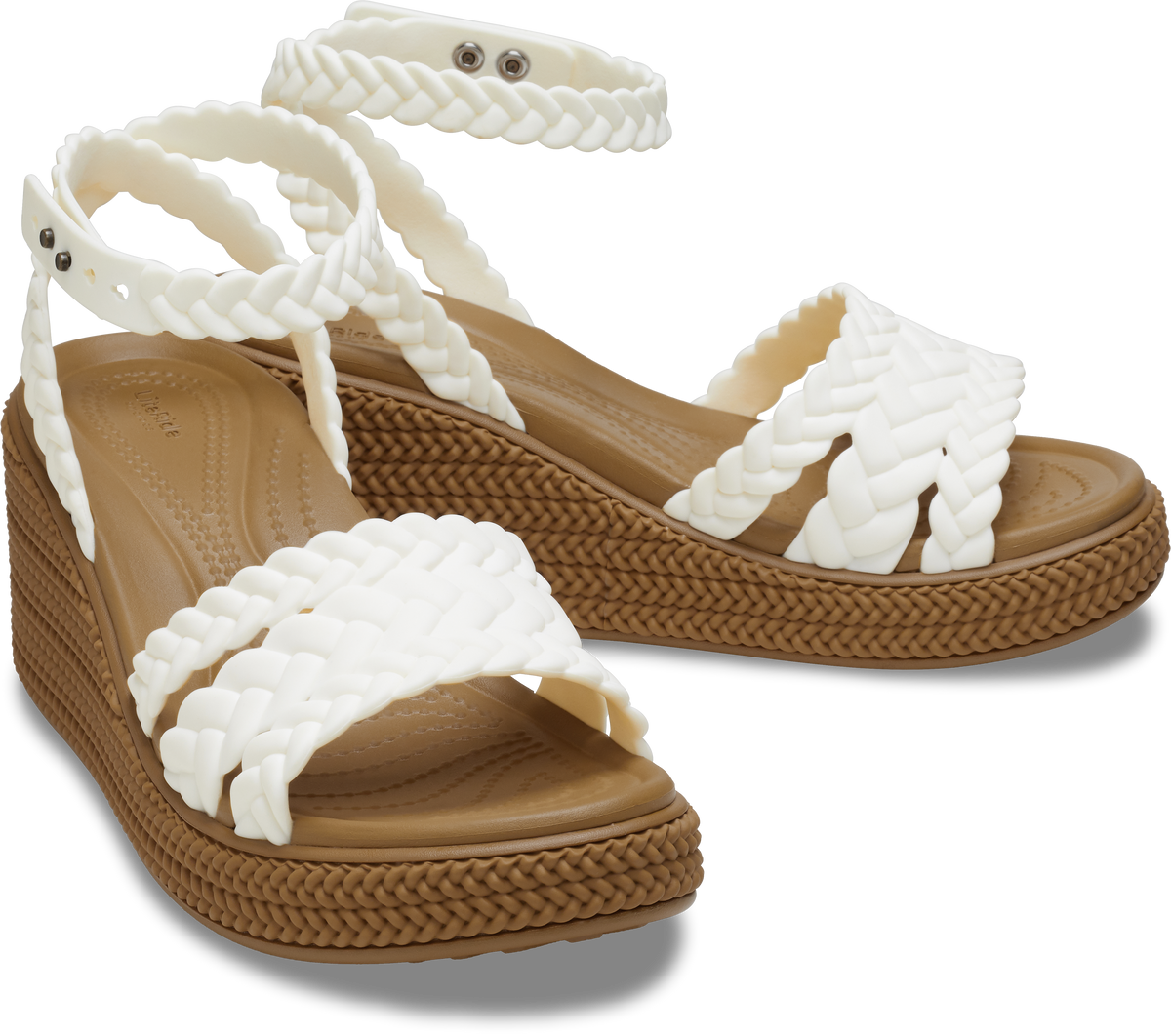 WOMEN BROOKLYN WOVEN ANKLE STRAP WEDGE