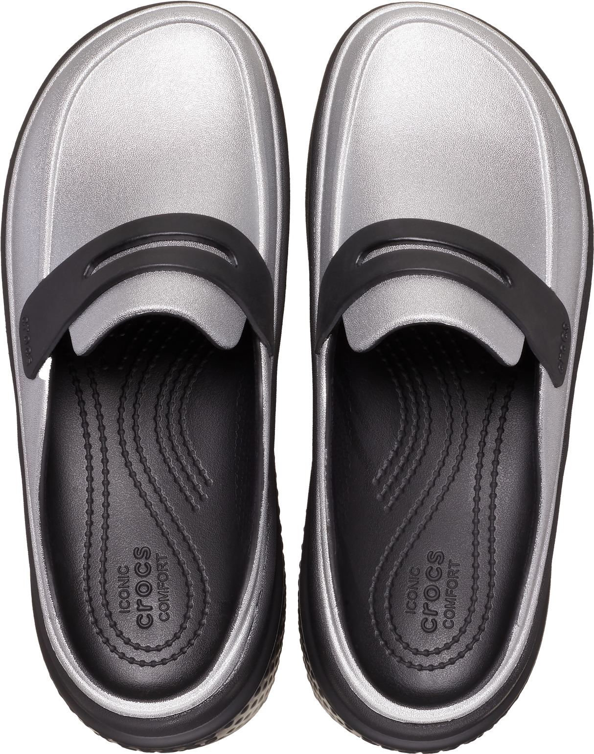 WOMEN STOMP METALLIC LOAFER