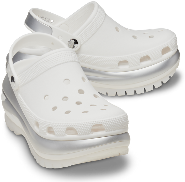 UNISEX MEGA CRUSH METALLIC CLOG
