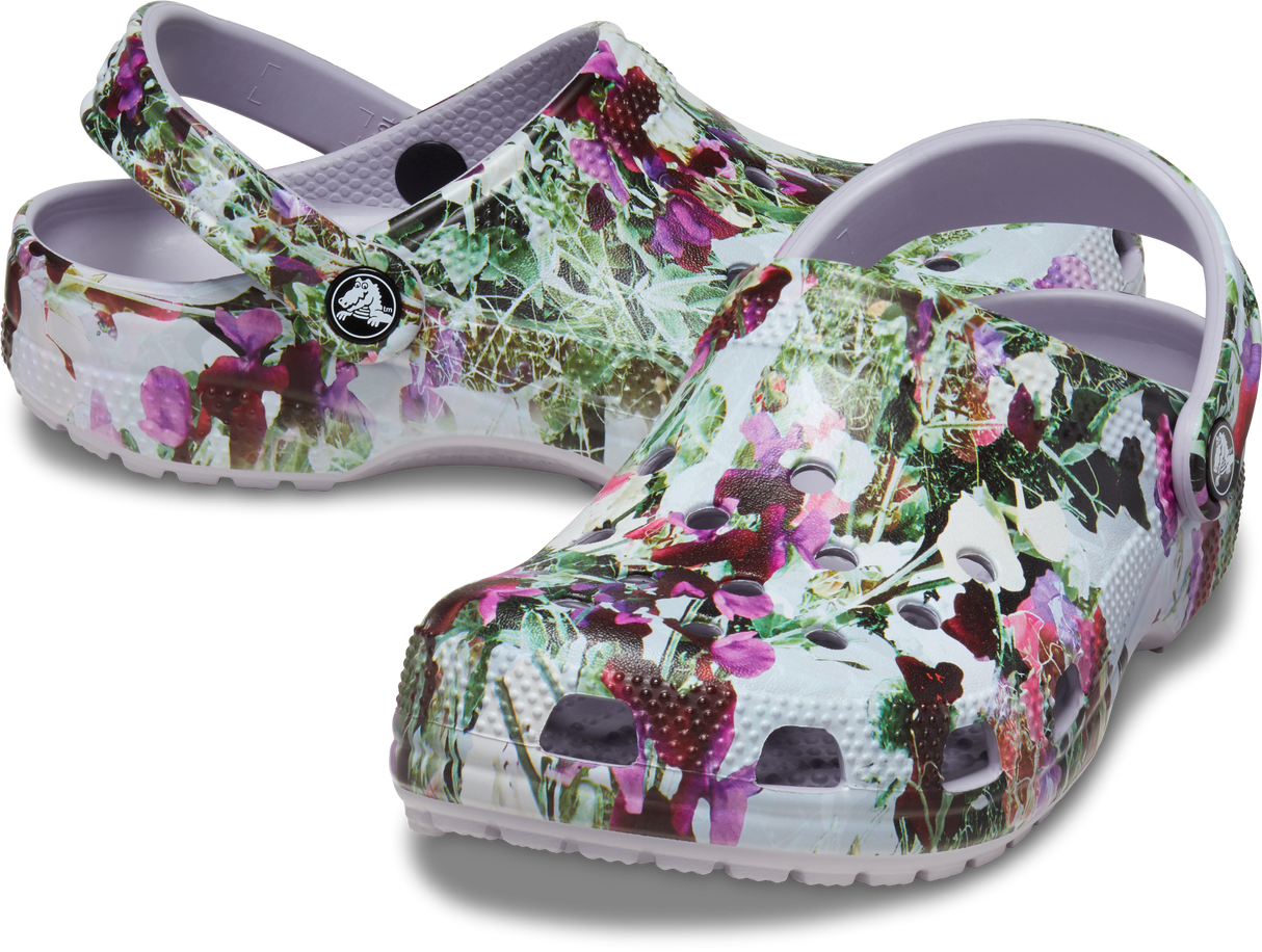 UNISEX CLASSIC PHOTOREAL FLORAL CLOG