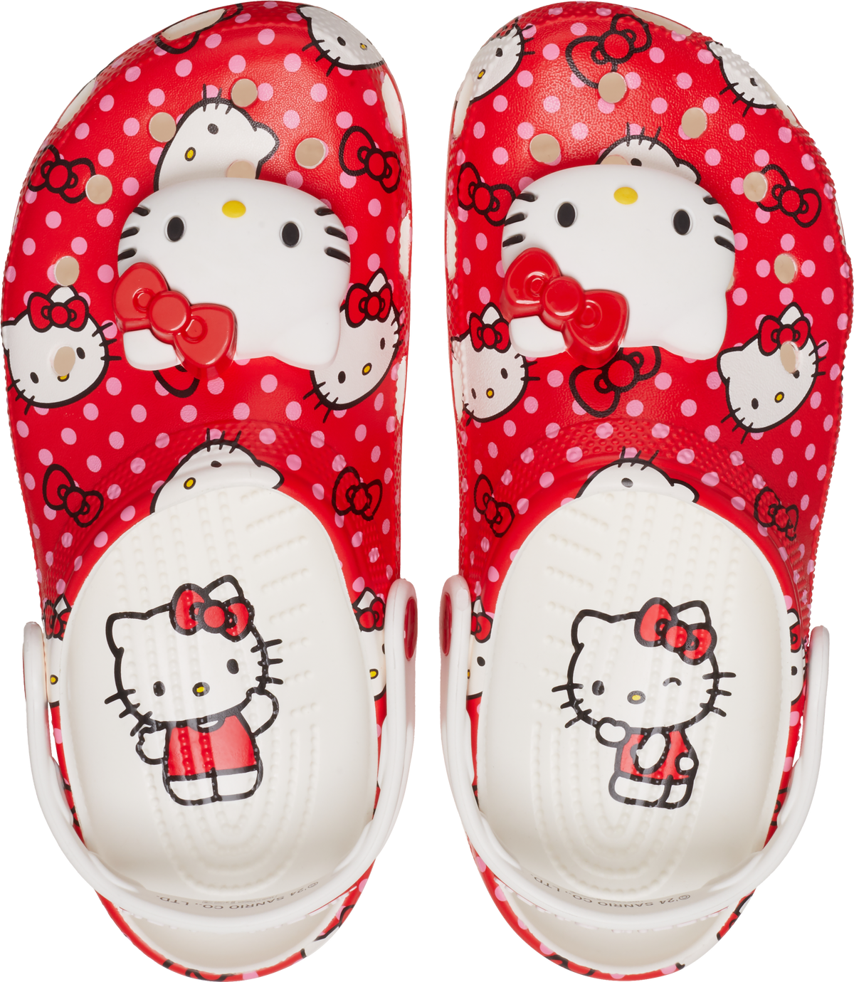 WOMEN HELLO KITTY® RED CLASSIC CLOG