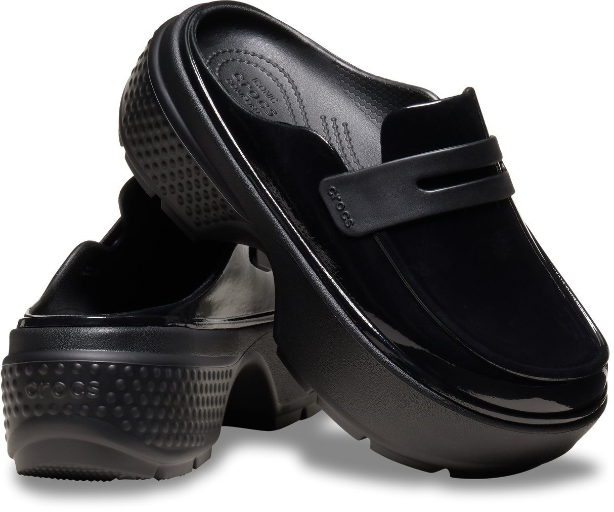 WOMEN STOMP HIGH SHINE LOAFER