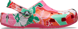 KIDS Classic Woodcut Floral Clog