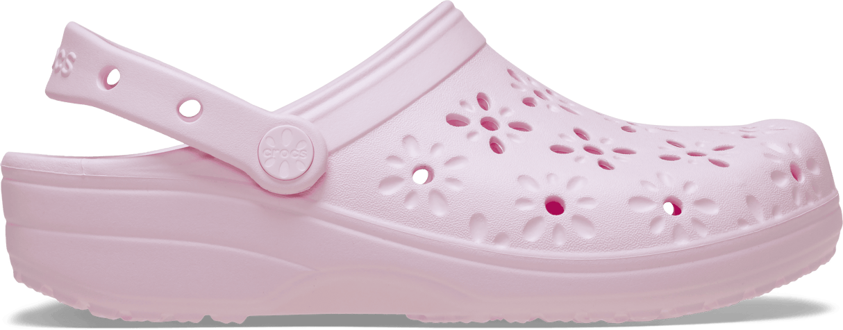 WOMEN Floral Cutout Clog