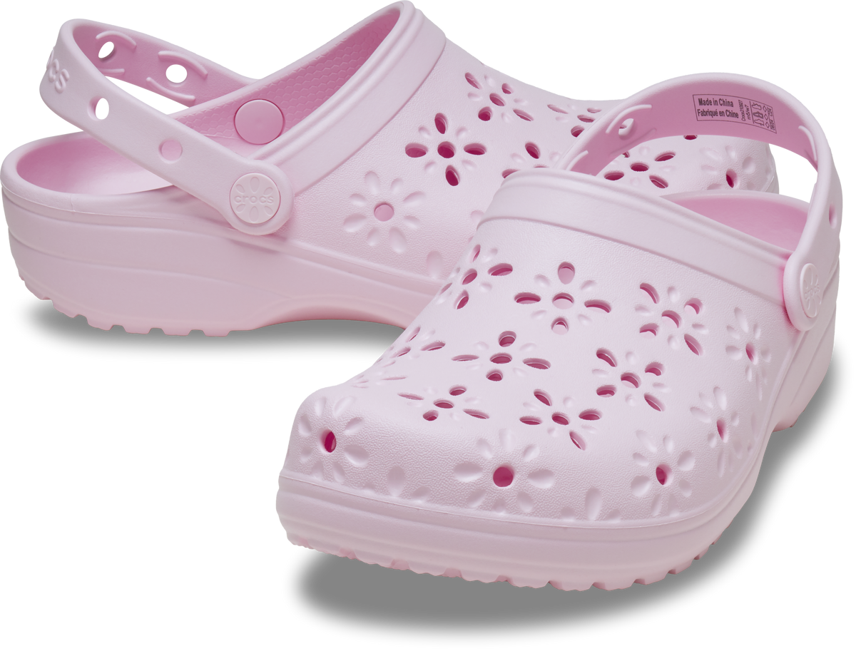 UNISEX Floral Cutout Clog