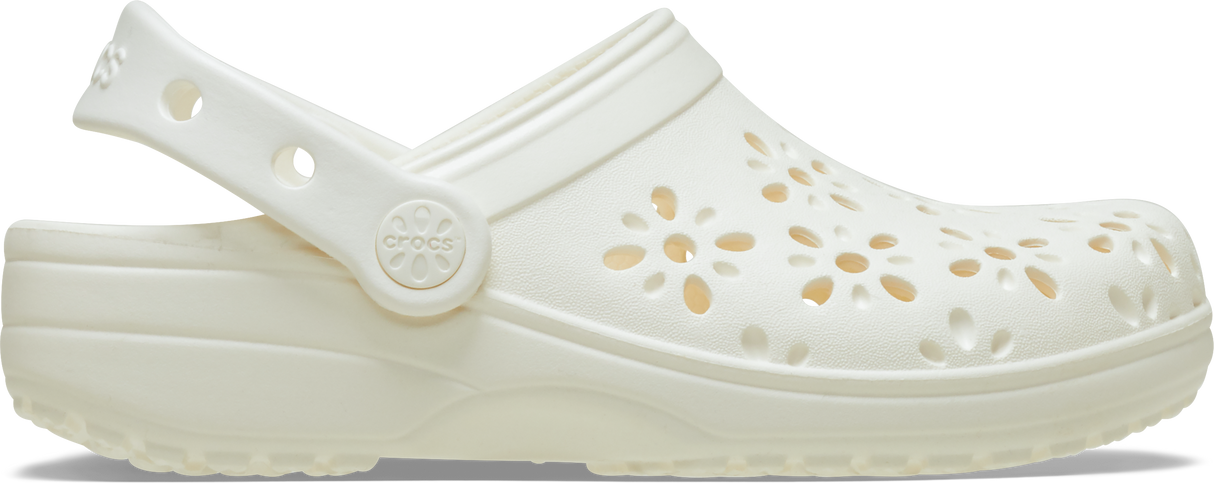 KIDS Classic Floral Cut Out Clog