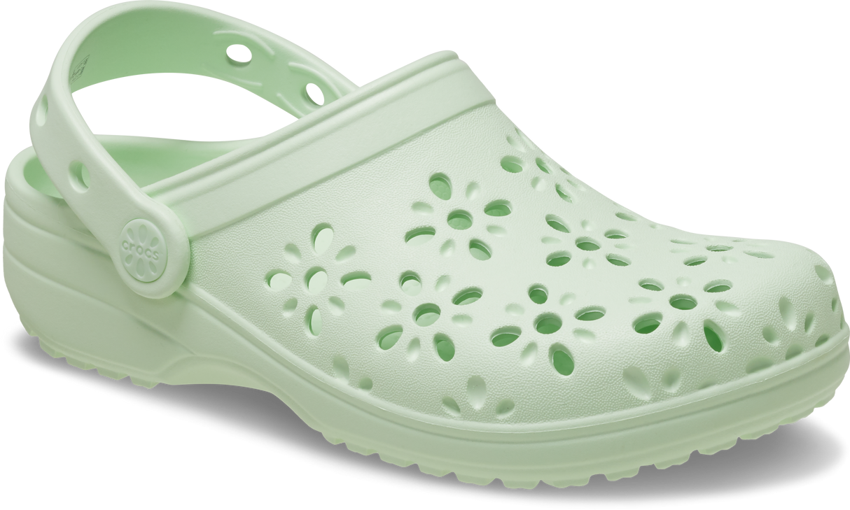 KIDS Classic Floral Cut Out Clog