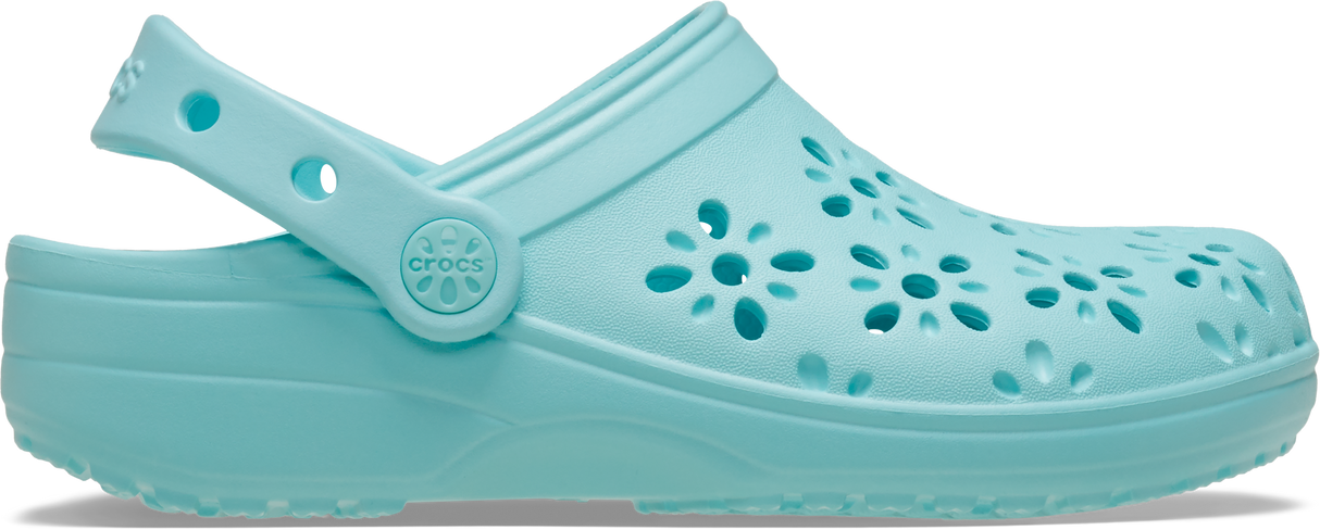 KIDS Classic Floral Cut Out Clog
