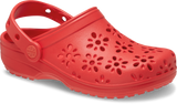 KIDS Classic Floral Cut Clog