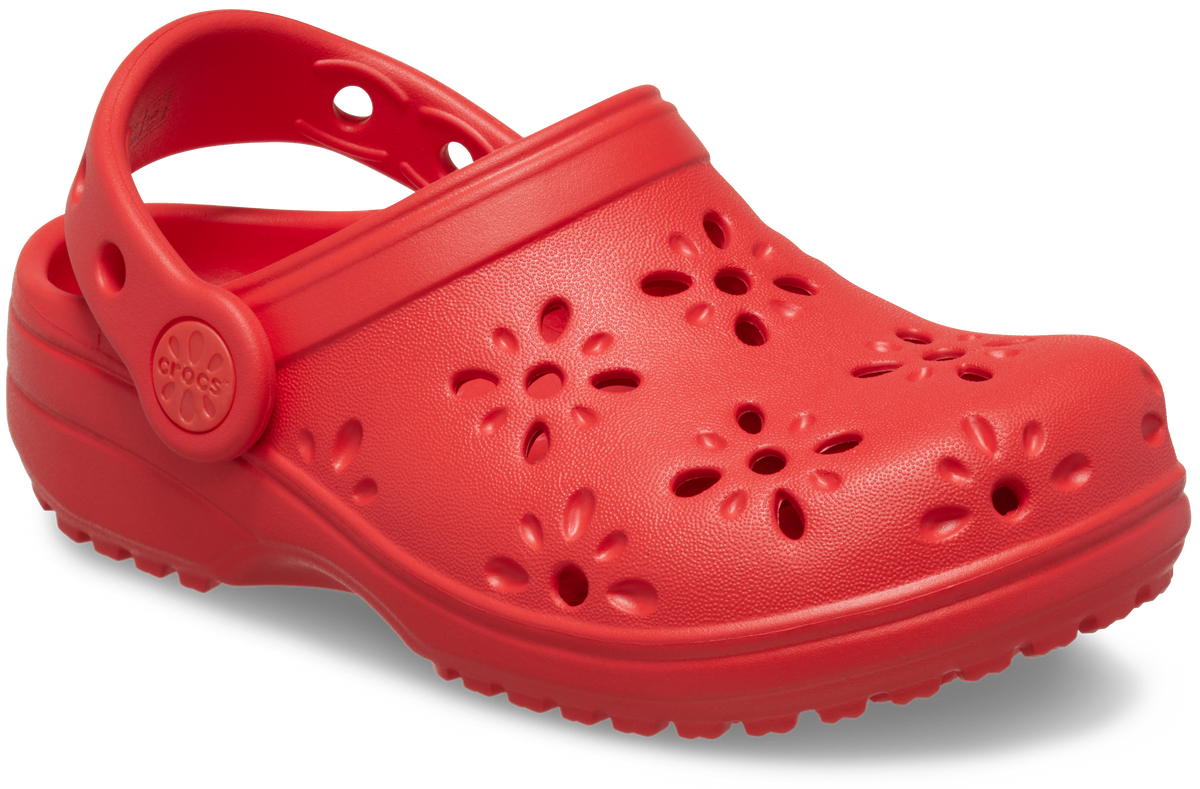 TODDLERS  Classic Floral Cut-Out Clog