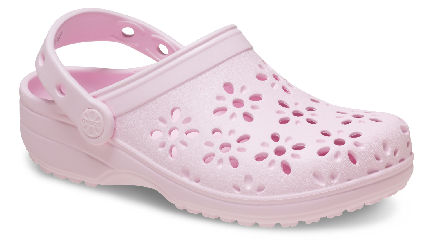 Toddlers Classic Floral Cut-Out Clog | Crocs | Footwear Toddlers Classic Floral Cut-Out Clog | Crocs | Footwear