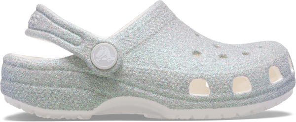 TODDLERS'  Classic Iridescent Glitter Clog