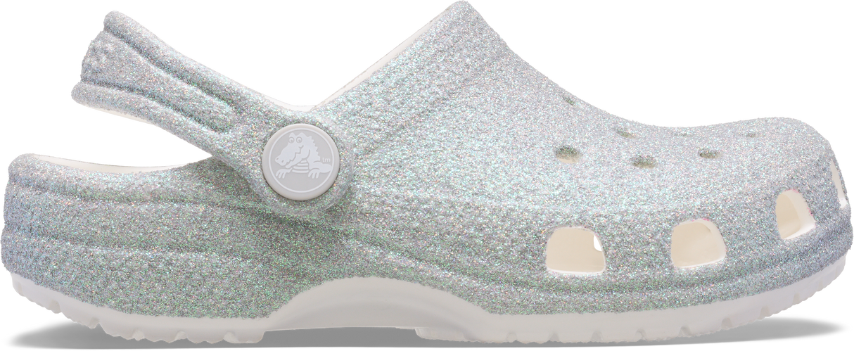Toddlers' Classic Iridescent Glitter Clog