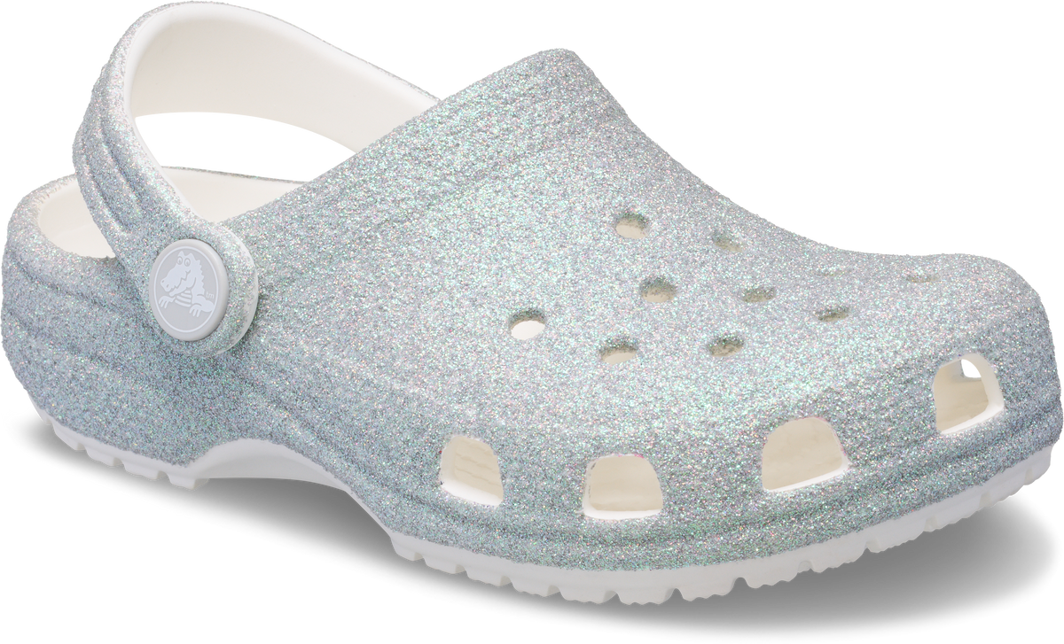 TODDLERS'  Classic Iridescent Glitter Clog