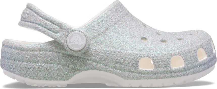 KIDS Classic Iridescent Glitter Clog