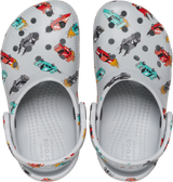 TODDLERS Classic Race Cars Graphic Clog