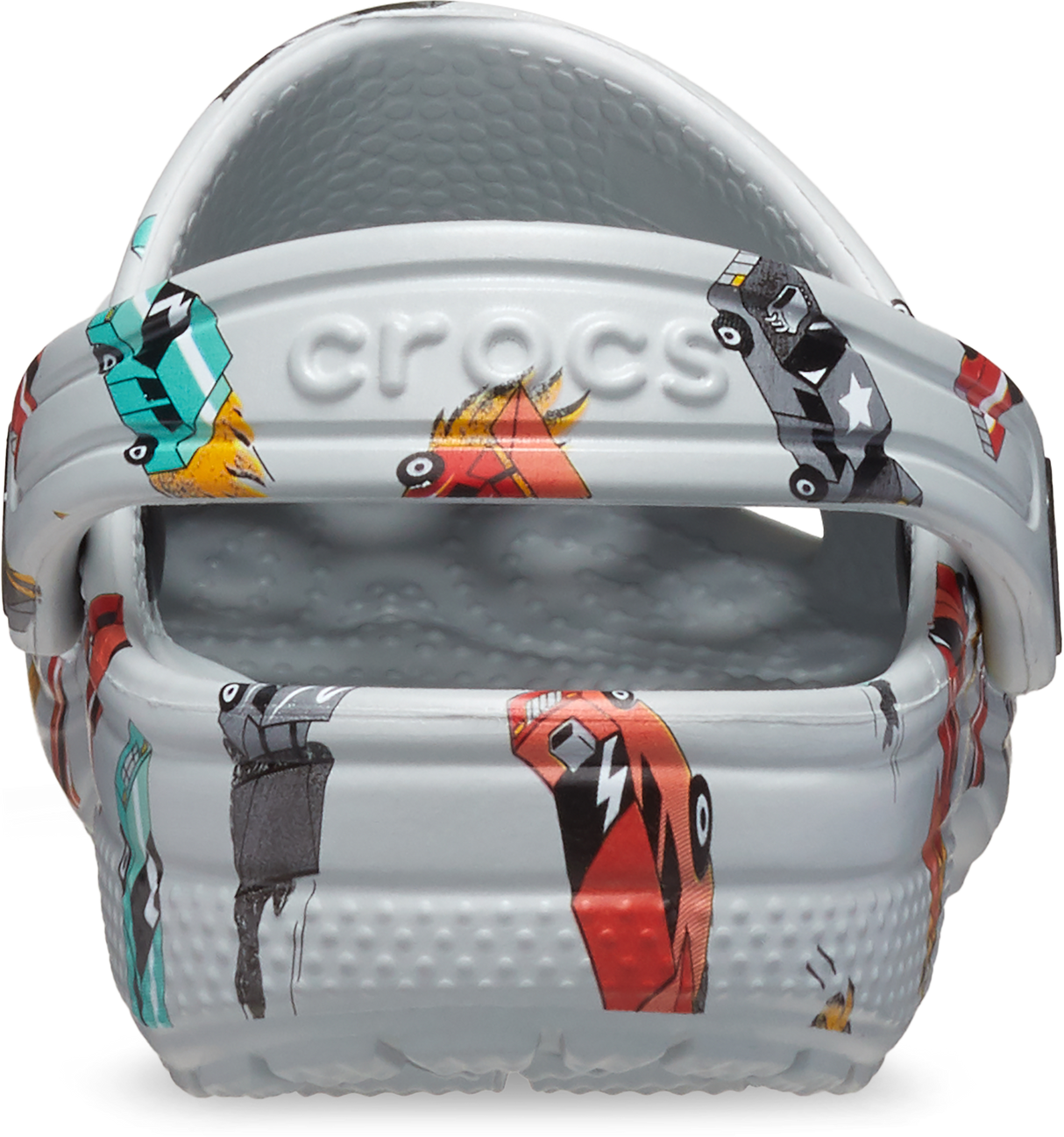 TODDLERS Classic Race Cars Graphic Clog