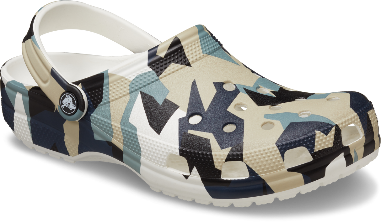 UNISEX  Classic Geo Camo Clog