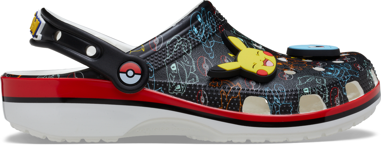 Classic Pokemon Print Clog