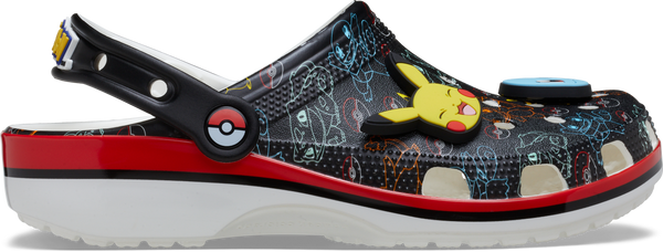 Classic Pokemon Print Clog
