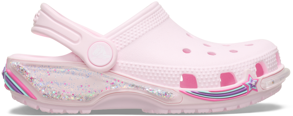 KIDS Classic Star Sparkle Clog