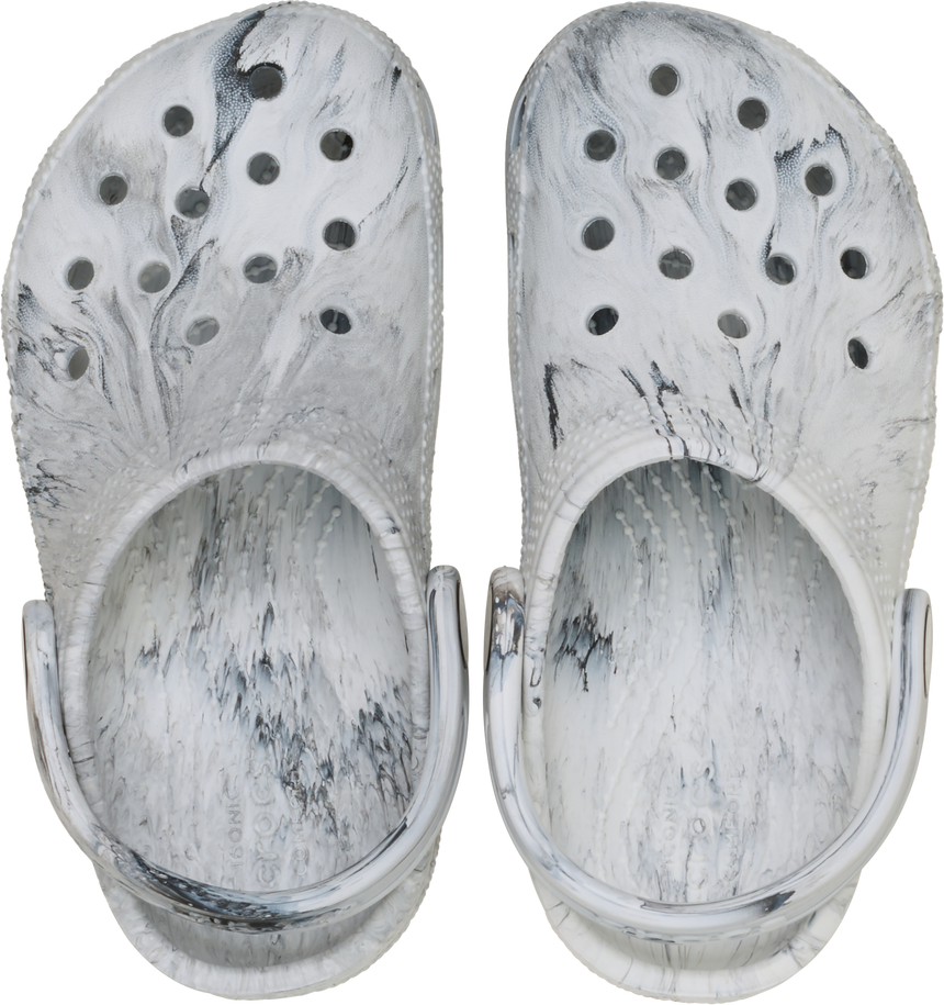 TODDLERS Watercolor Marbled Classic Clog