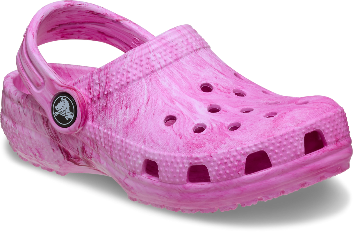 TODDLERS Watercolor Marbled Clog