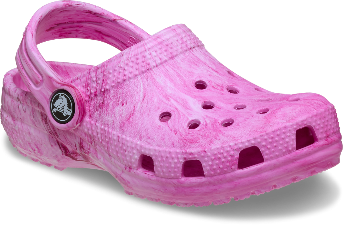 TODDLERS Watercolor Marbled Clog