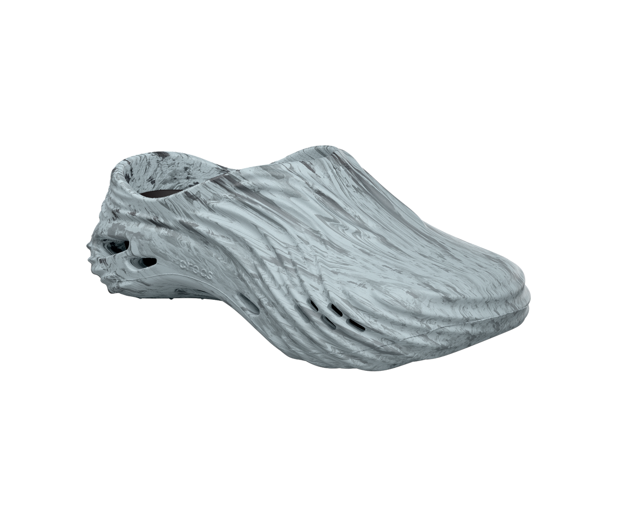 UNISEX Echo Watercolor Marbled Wave CLOG