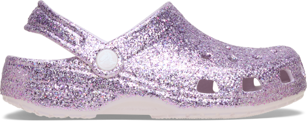 KIDS' Classic Chunky Glitter Clog
