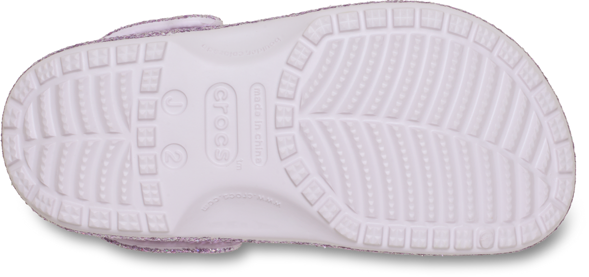 KIDS' Classic Chunky Glitter Clog