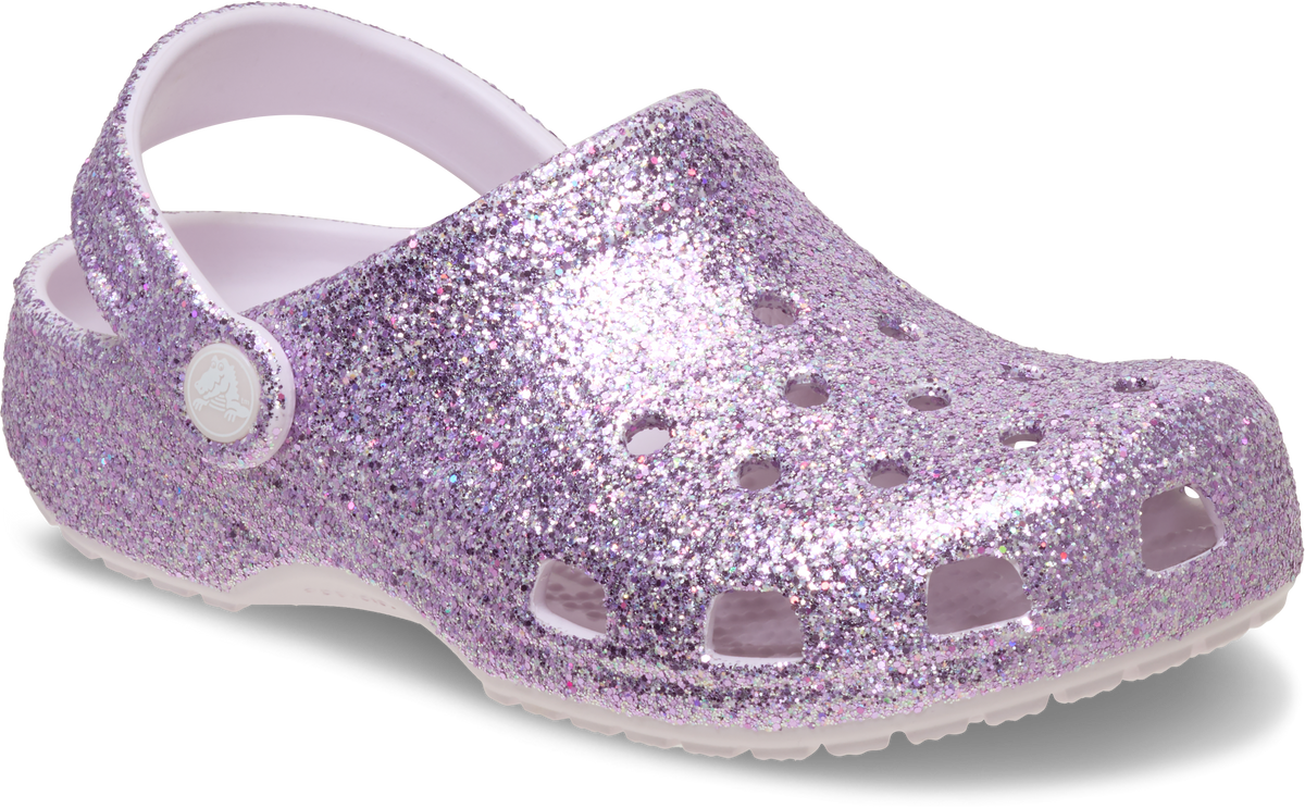 KIDS' Classic Chunky Glitter Clog