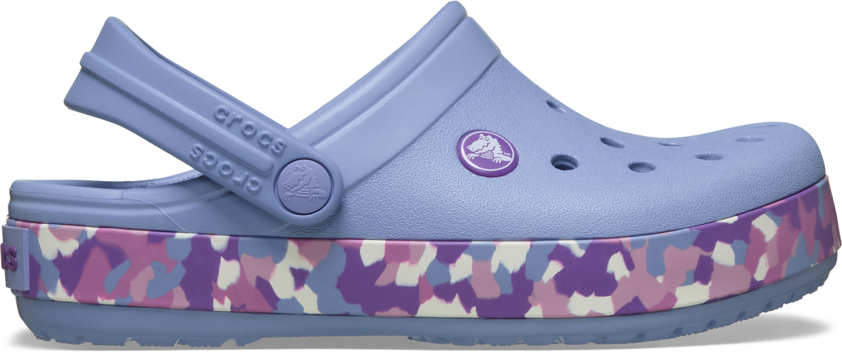 KIDS Crocband Glow Confetti Band Clog