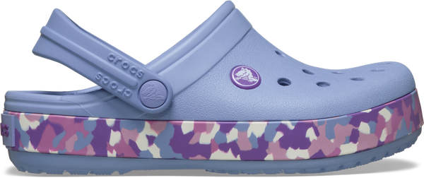 KIDS Crocband Glow Confetti Band Clog
