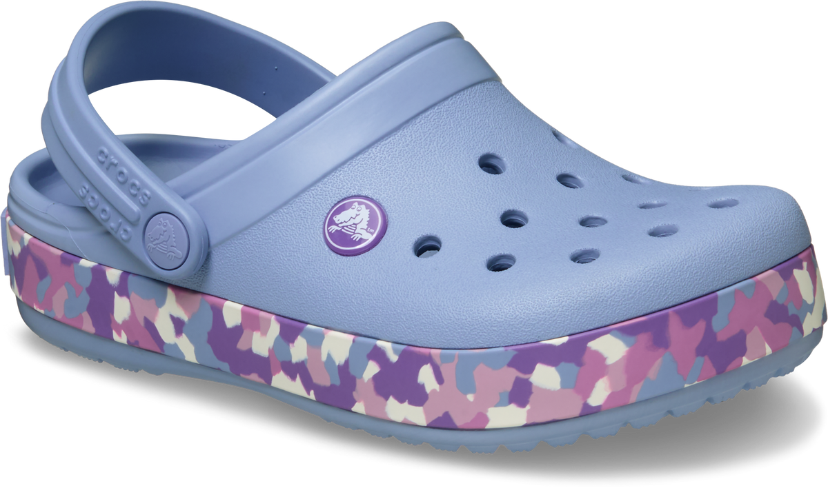 KIDS Crocband Glow Confetti Band Clog