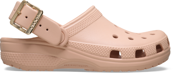 UNISEX Classic Metallic Buckle Clog