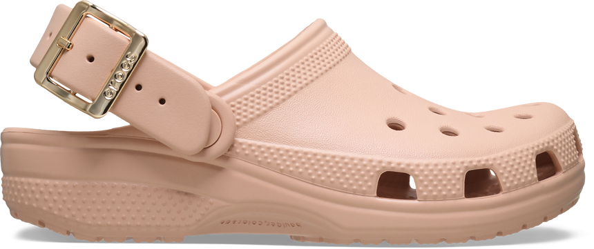 UNISEX Classic Metallic Buckle Clog