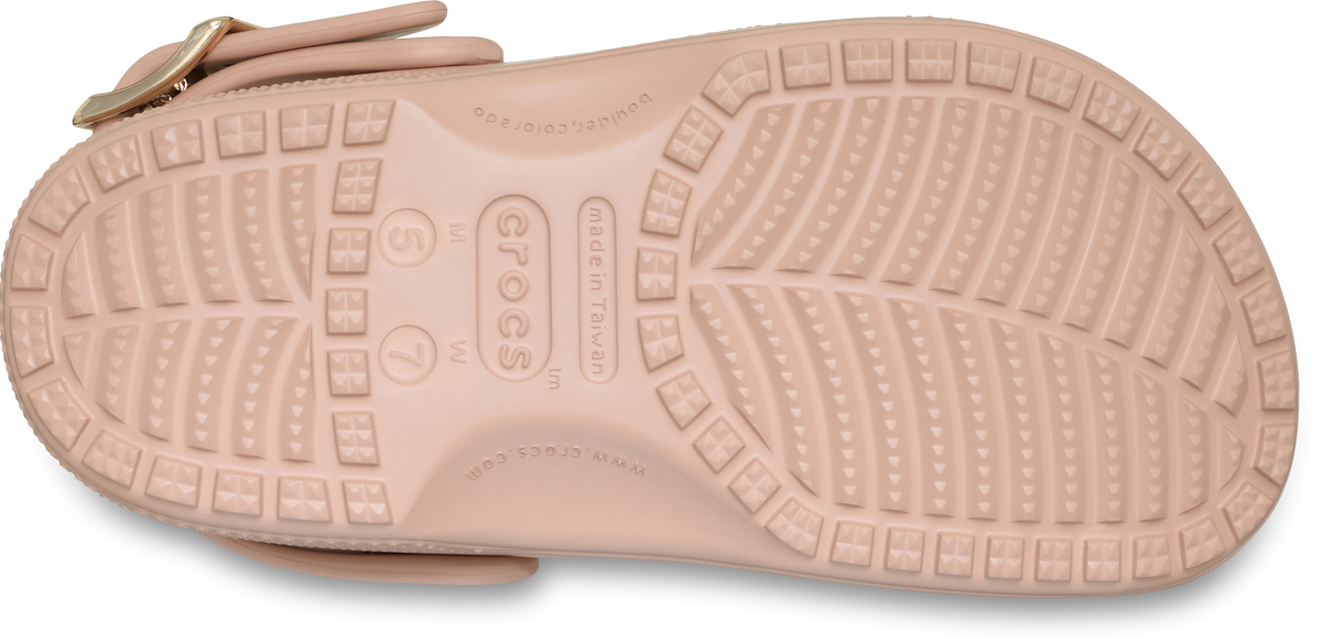 UNISEX Classic Metallic Buckle Clog