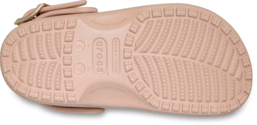 UNISEX Classic Metallic Buckle Clog