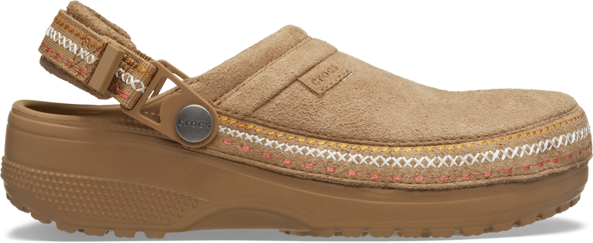 UNISEX Crafted Vegan Suede Stitch CLOG