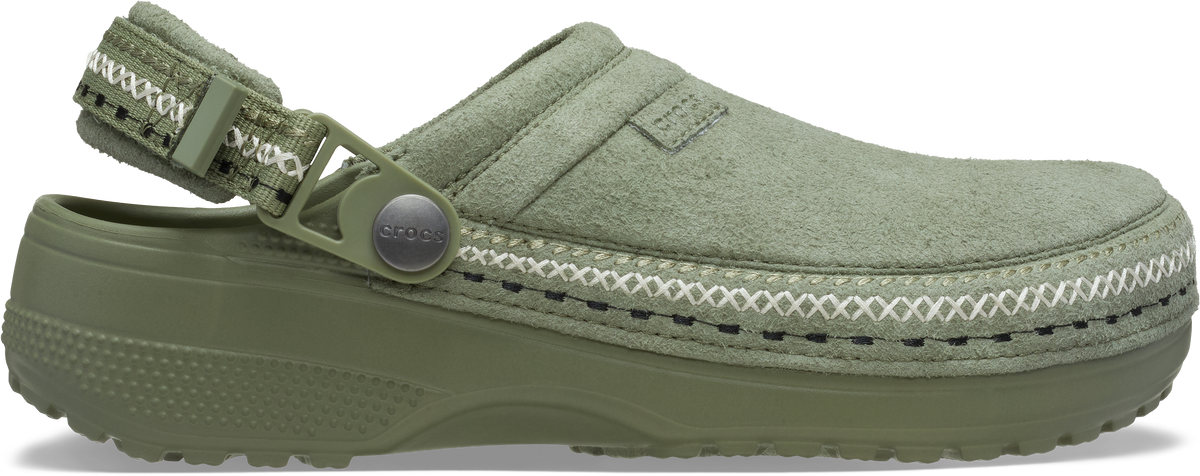 UNISEX Crafted Vegan Suede Stitch CLOG