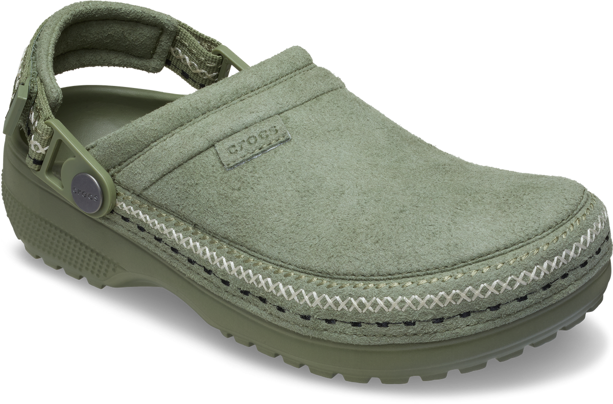 UNISEX Crafted Vegan Suede Stitch CLOG